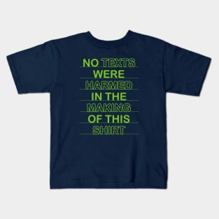 Funny Quote Disclaimer Funny Warning Slogan Kids T-Shirt